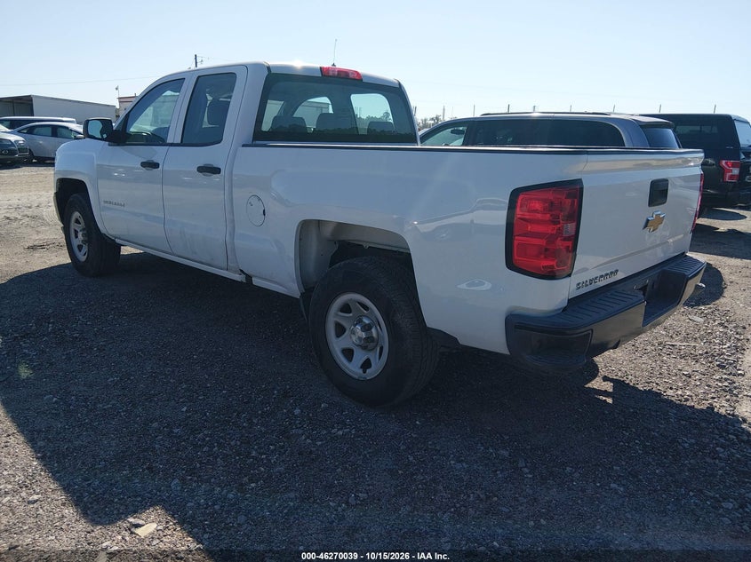 Vin: 1gcvkneh7gz263734, lot: 46770154, chevrolet silverado 1500 wt 20163