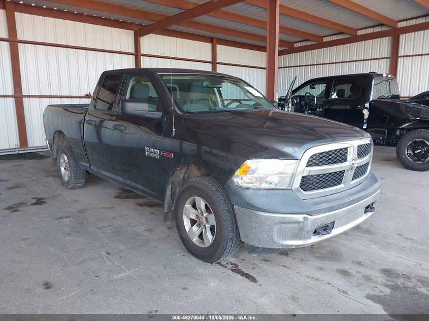 Vin: 1c6rr7fm2js228174, lot: 46770159, ram 1500 tradesman  4x4 6'4 box 20181