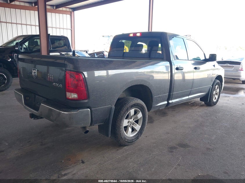 Vin: 1c6rr7fm2js228174, lot: 46770159, ram 1500 tradesman  4x4 6'4 box 20184