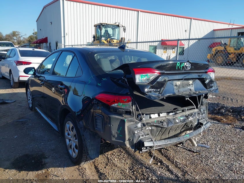 Vin: 5yfb4mde2sp281883, lot: 46770171, toyota corolla le 20253
