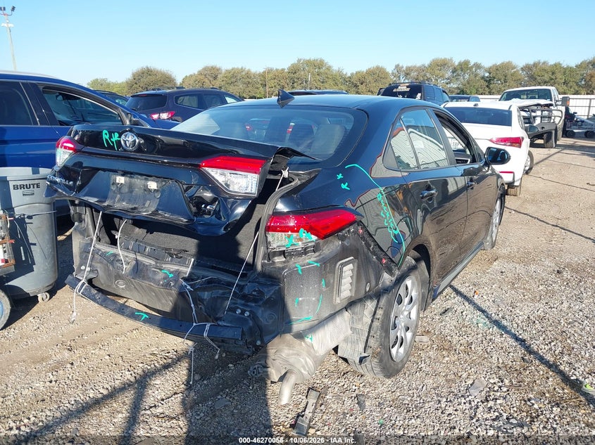 Vin: 5yfb4mde2sp281883, lot: 46770171, toyota corolla le 20254