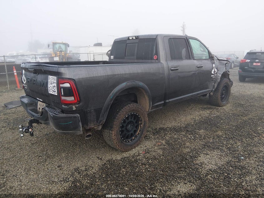 Vin: 3c6ur5el1rg238706, lot: 46770197, ram 2500 power wagon rebel  4x4 6'4 box 20244
