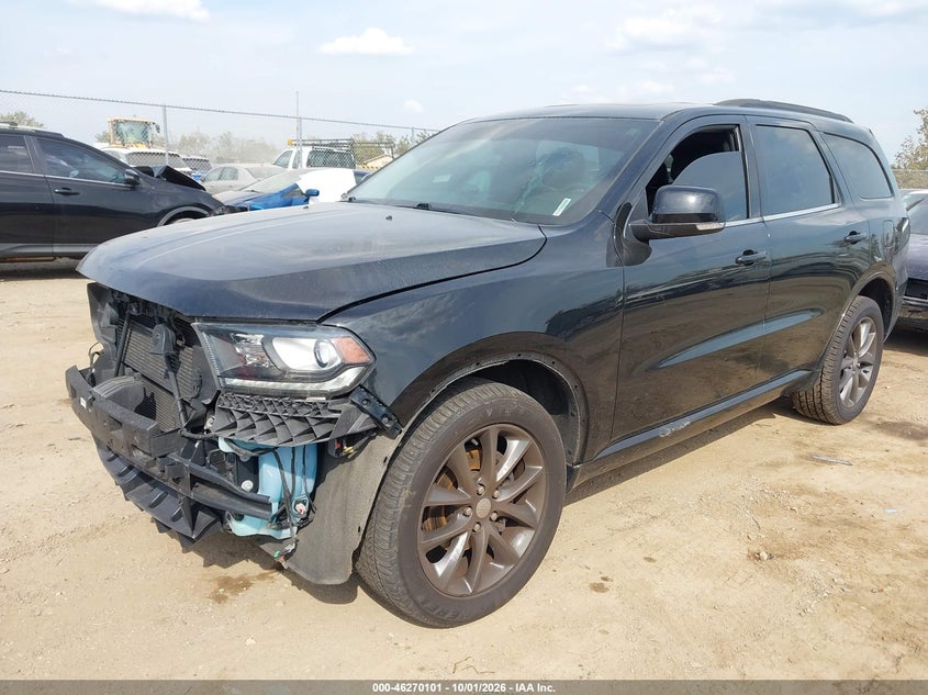 Vin: 1c4rdjdg7jc278077, lot: 46770218, dodge durango gt awd 20182
