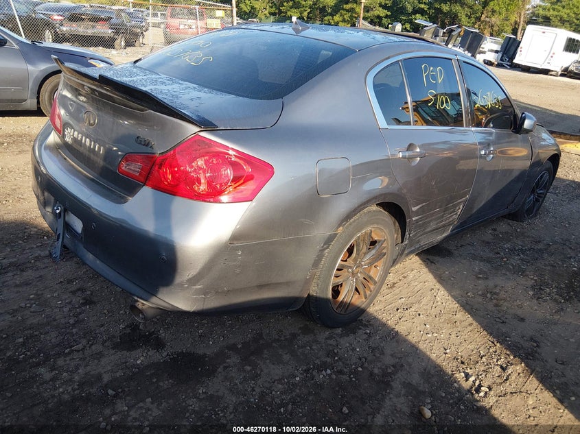 Vin: jn1cv6ar2dm751889, lot: 46770235, infiniti g37x 20134