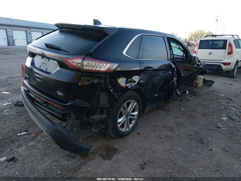 Vin: 2fmpk4j92hbb55622, lot: 46770257, ford edge sel 20174