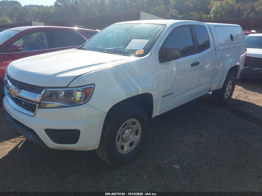 Vin: 1gchsaeaxf1234959, lot: 46770262, chevrolet colorado wt 20152