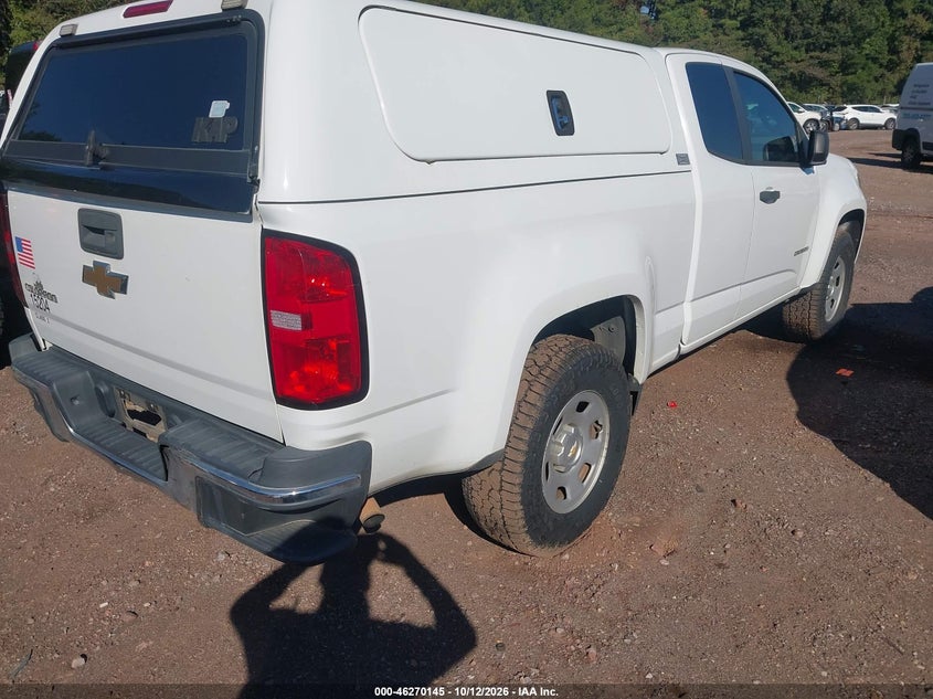 Vin: 1gchsaeaxf1234959, lot: 46770262, chevrolet colorado wt 20154
