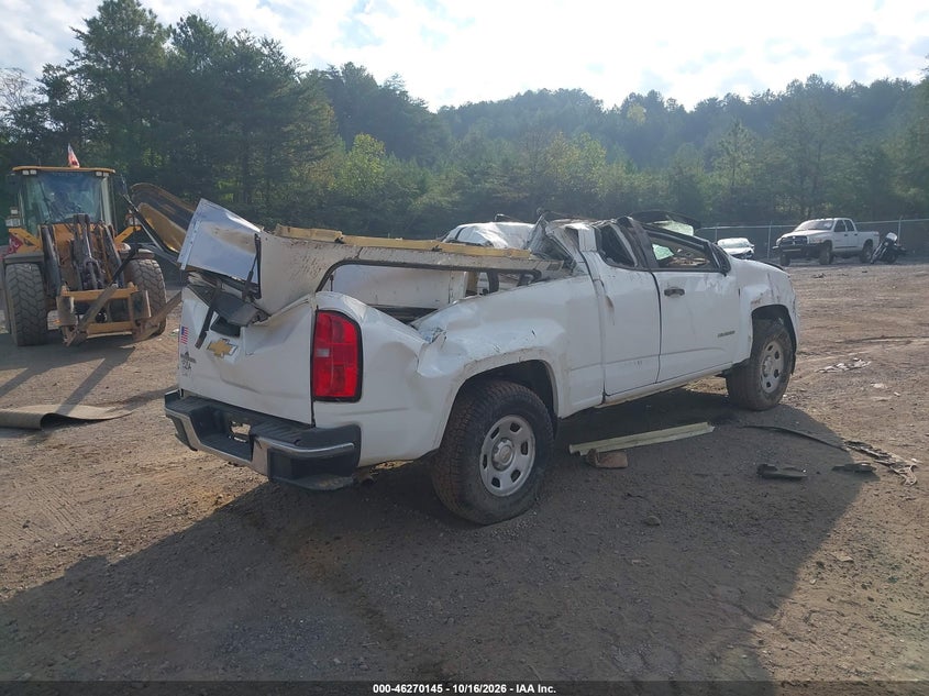 Vin: 1gchsaeaxf1234959, lot: 46770262, chevrolet colorado wt 20154