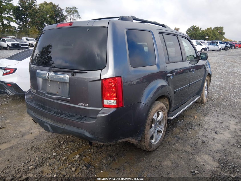 Vin: 5fnyf4h56fb063154, lot: 46770281, honda pilot ex-l 20154