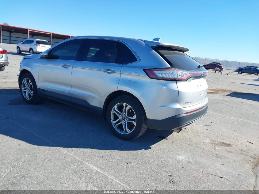 Vin: 2fmpk3k93jbb07965, lot: 46770289, ford edge titanium 20183