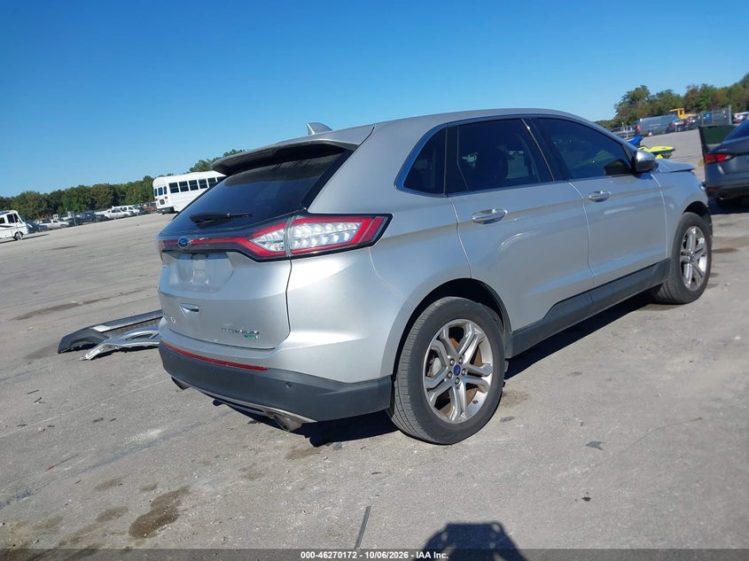 Vin: 2fmpk3k93jbb07965, lot: 46770289, ford edge titanium 20184