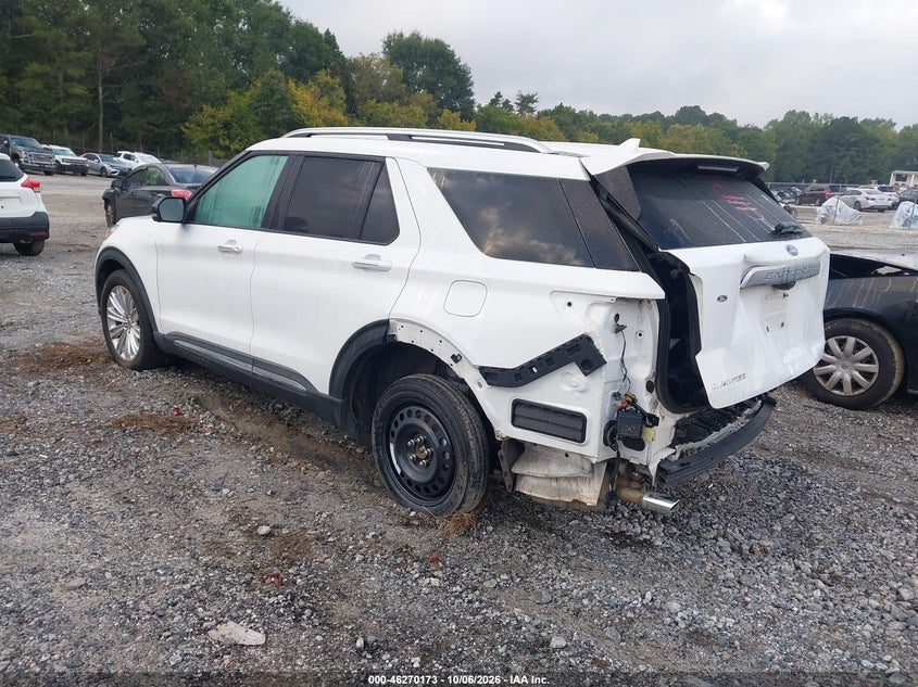 Vin: 1fmsk7fh1mgb62690, lot: 46770290, ford explorer limited 20213