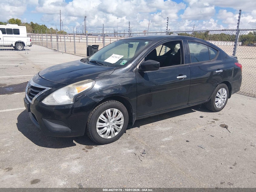 Vin: 3n1cn7apxgl846560, lot: 46770293, nissan versa 1.6 sv 20162