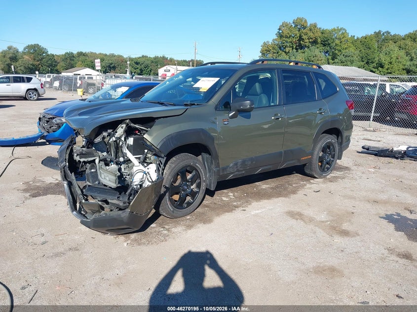 Vin: jf2skajc8sh401450, lot: 46770312, subaru forester wilderness 20252