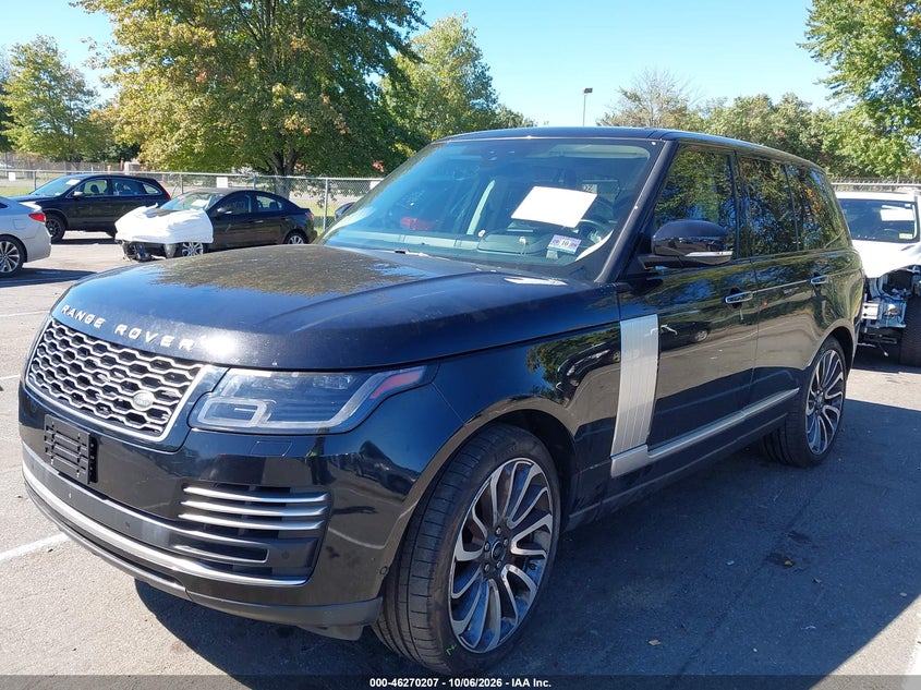Vin: salgv2re3ja510969, lot: 46770324, land rover range rover 5.0l v8 supercharged autobiography 20182