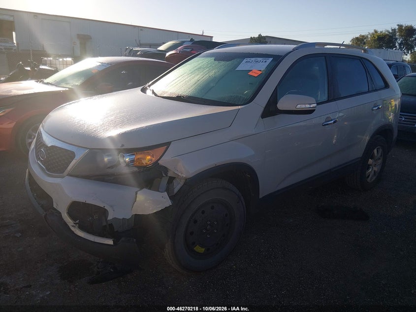 Vin: 5xykt4a13bg102808, lot: 46770335, kia sorento lx 20112