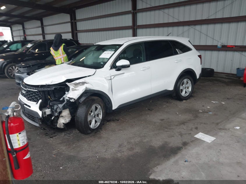 Vin: 5xyrgdlc7pg210308, lot: 46770353, kia sorento lx 20232