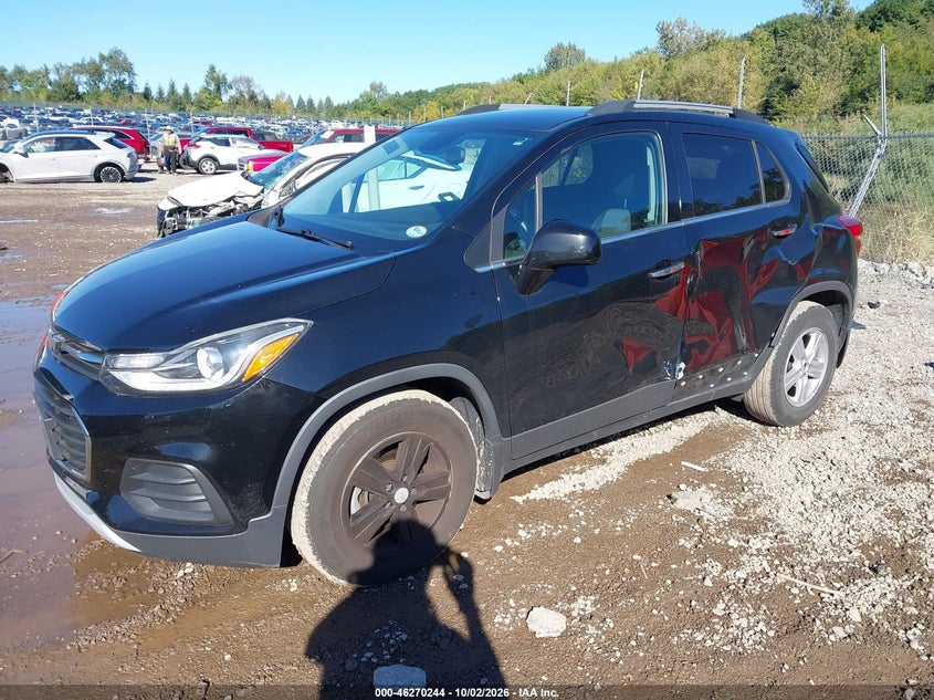 Vin: 3gncjlsbxjl212183, lot: 46770361, chevrolet trax lt 20182