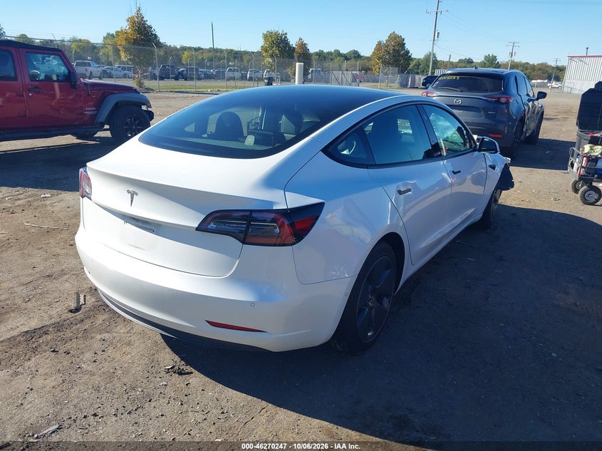 Vin: 5yj3e1eaxnf101481, lot: 46770364, tesla model 3 rear-wheel drive 20224