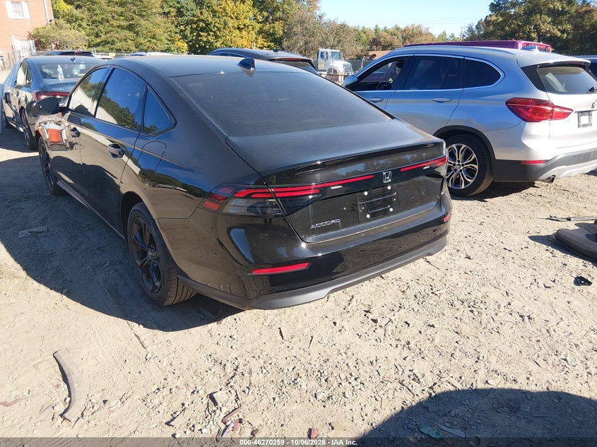 Vin: 1hgcy1f41sa063838, lot: 46770376, honda accord se 20253