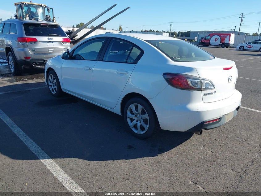 Vin: jm1bl1sgxa1192409, lot: 46770411, mazda mazda3 i sport 20103