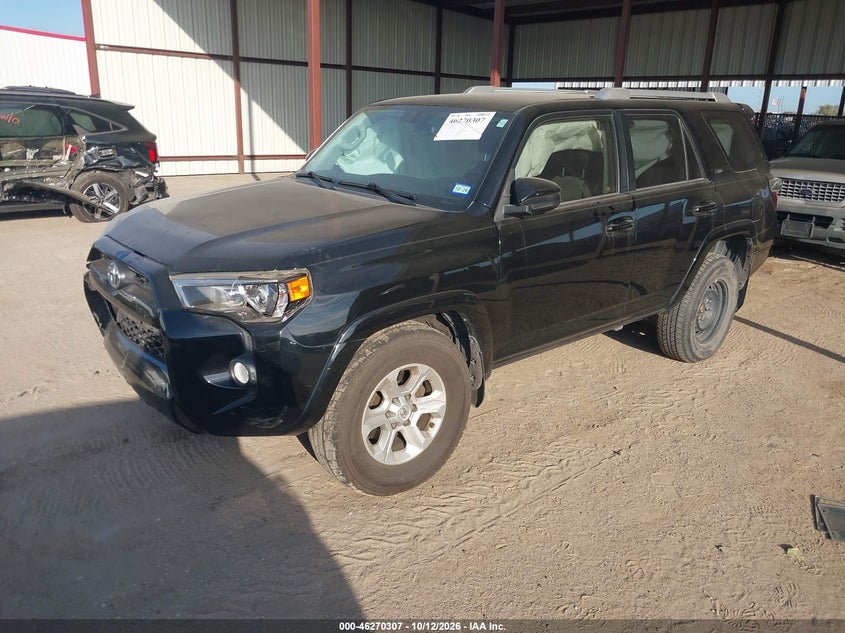 Vin: jtezu5jr2g5111292, lot: 46770424, toyota 4runner sr5 20162