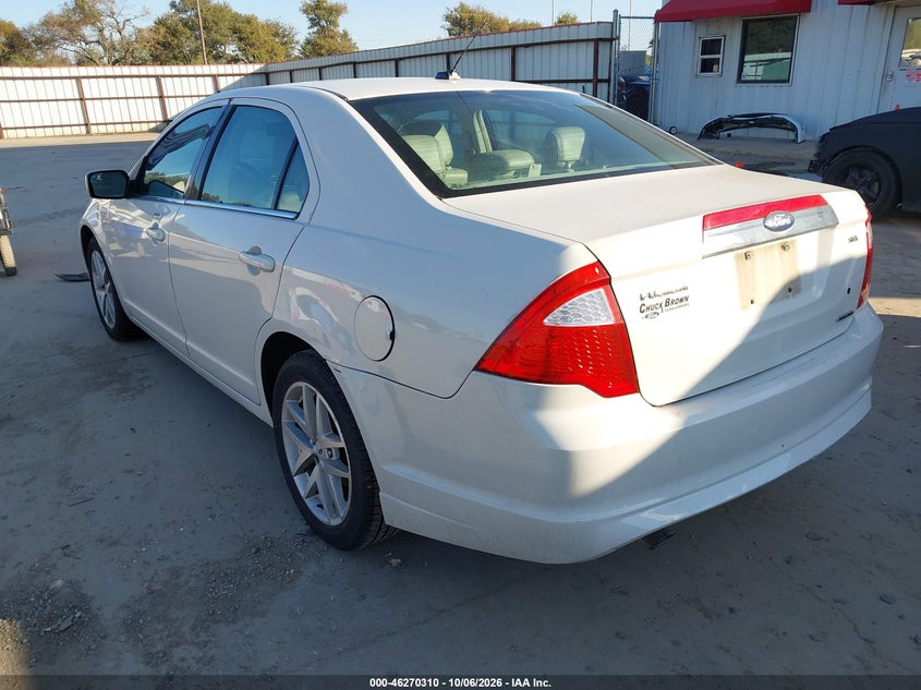 Vin: 3fahp0jg2cr357118, lot: 46770427, ford fusion sel 20123