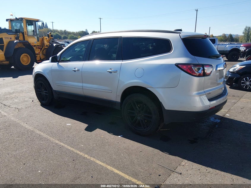Vin: 1gnkvhkd9gj126376, lot: 46770429, chevrolet traverse 2lt 20163