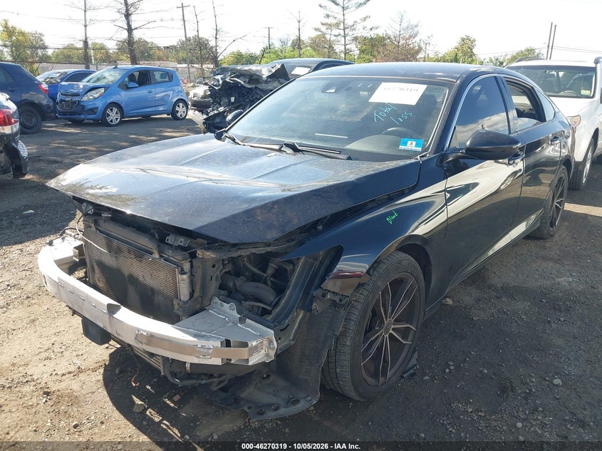 2018 Honda Accord Lx, Front End, IAAI, VIN 1HGCV1F10JA108829 — photo 2