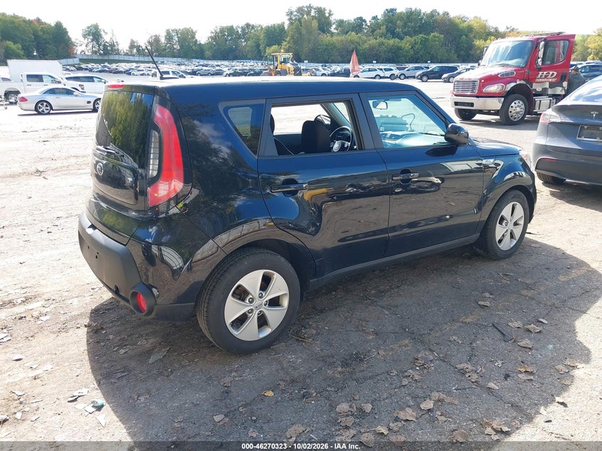 Vin: kndjn2a20g7351008, lot: 46770440, kia soul 20164