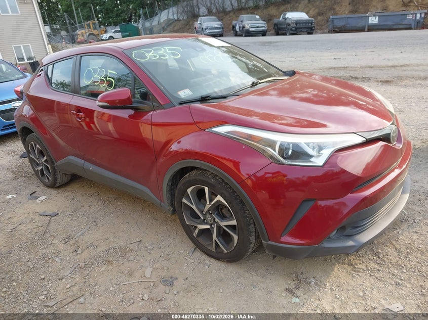Vin: nmtkhmbx2jr009850, lot: 46770452, toyota c-hr xle premium 20181