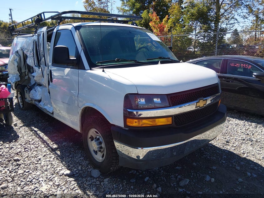 Vin: 1gcwgbf7xs1270226, lot: 46770486, chevrolet express cargo rwd 2500 extended wheelbase wt 20251