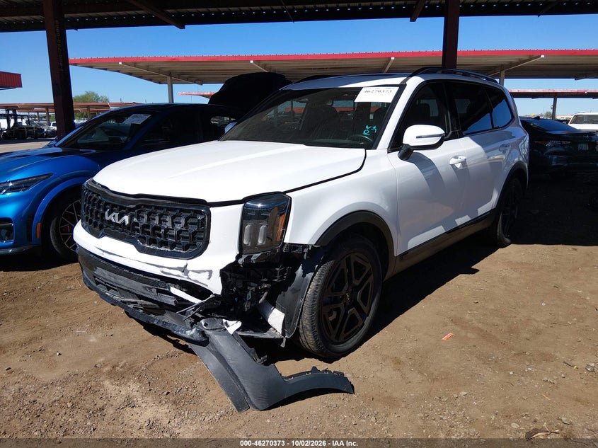 Vin: 5xyp3dgc7rg544810, lot: 46770490, kia telluride ex x-line 20242