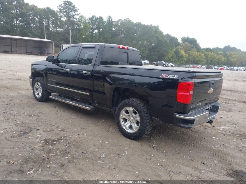 Vin: 1gcvksec5fz246318, lot: 46770500, chevrolet silverado 1500 2lz 20153