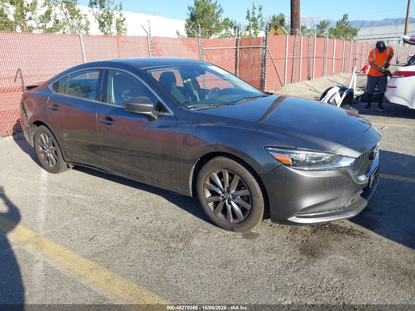 2018 Mazda Mazda6 Sport, Удар сзади, IAAI, VIN JM1GL1UM9J1325069