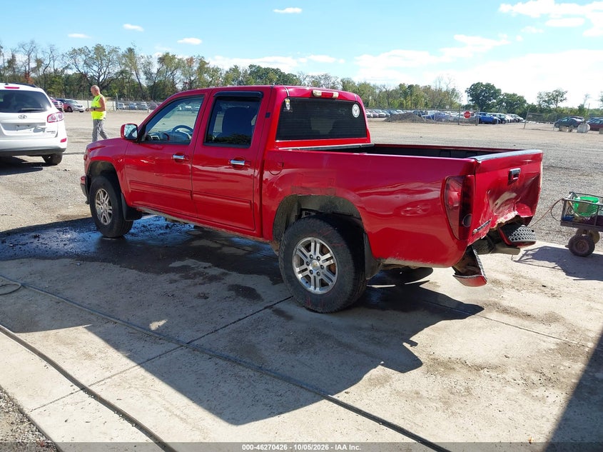 CHEVROLET COLORADO 2012 VIN 1GCHTCFE5C8101779