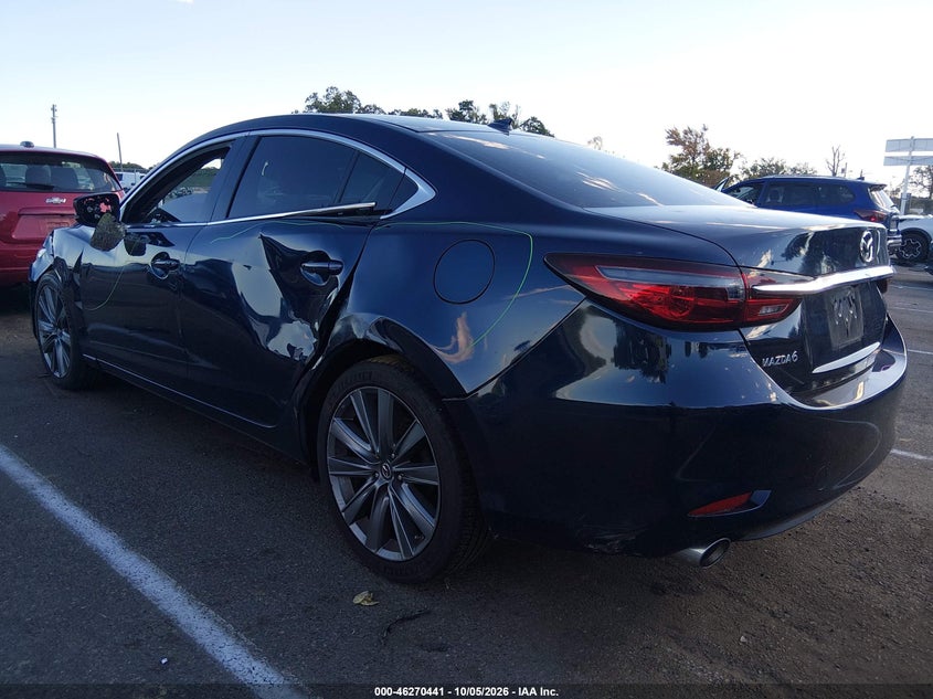 Vin: jm1gl1ty2k1504415, lot: 46770558, mazda mazda6 grand touring 20193