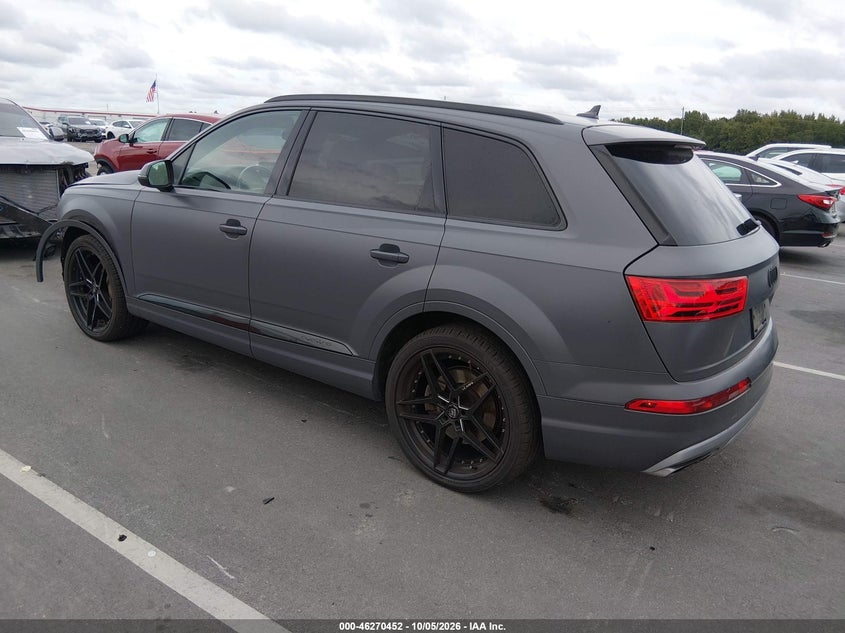 Vin: wa1lhaf78hd055603, lot: 46770569, audi q7 2.0t premium 20173