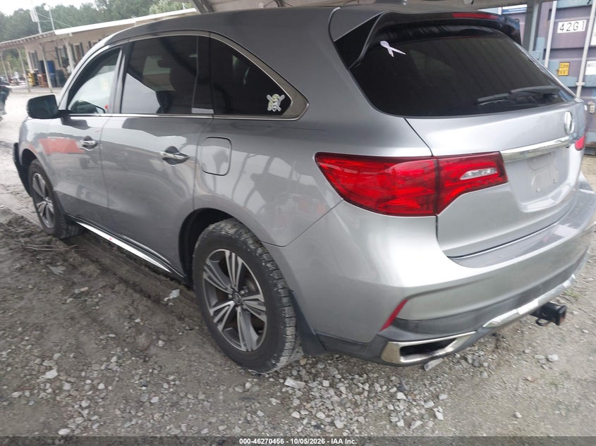 Vin: 5fryd3h34hb012252, lot: 46770572, acura mdx 20173