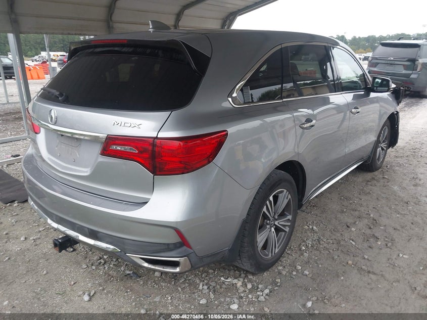 Vin: 5fryd3h34hb012252, lot: 46770572, acura mdx 20174