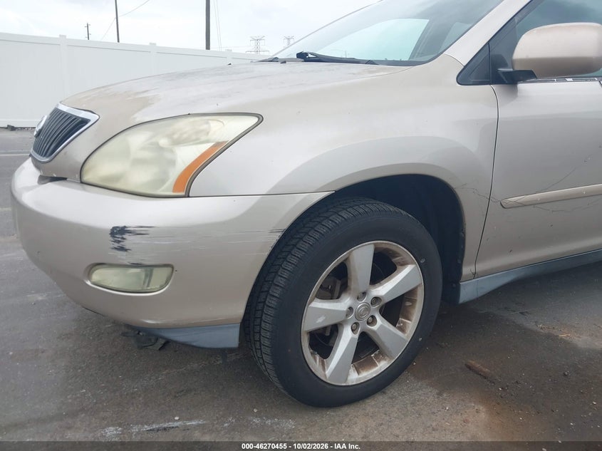 LEXUS RX 350 2007 VIN 2T2GK31U97C003471