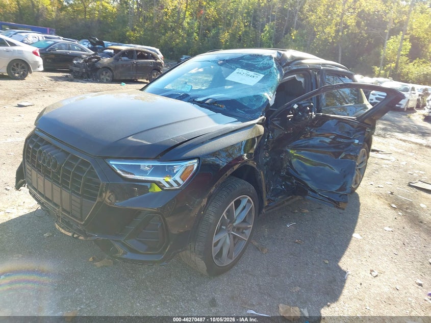 Vin: wa1decf3xs1022620, lot: 46770604, audi q3 premium 45 tfsi s line quattro tiptronic 20252