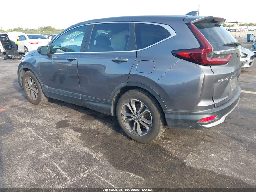 Vin: 7farw1h81me006861, lot: 46770607, honda cr-v 2wd ex-l 20213