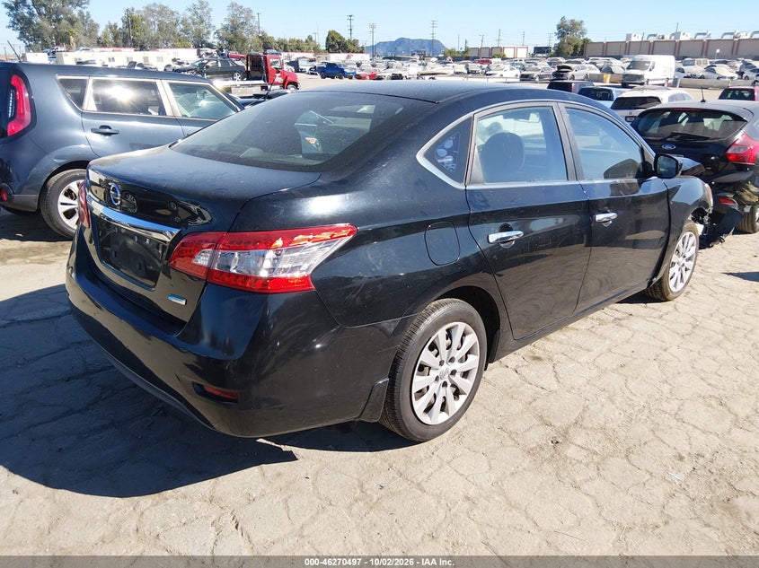 Vin: 3n1ab7ap5dl643149, lot: 46770614, nissan sentra s 20134