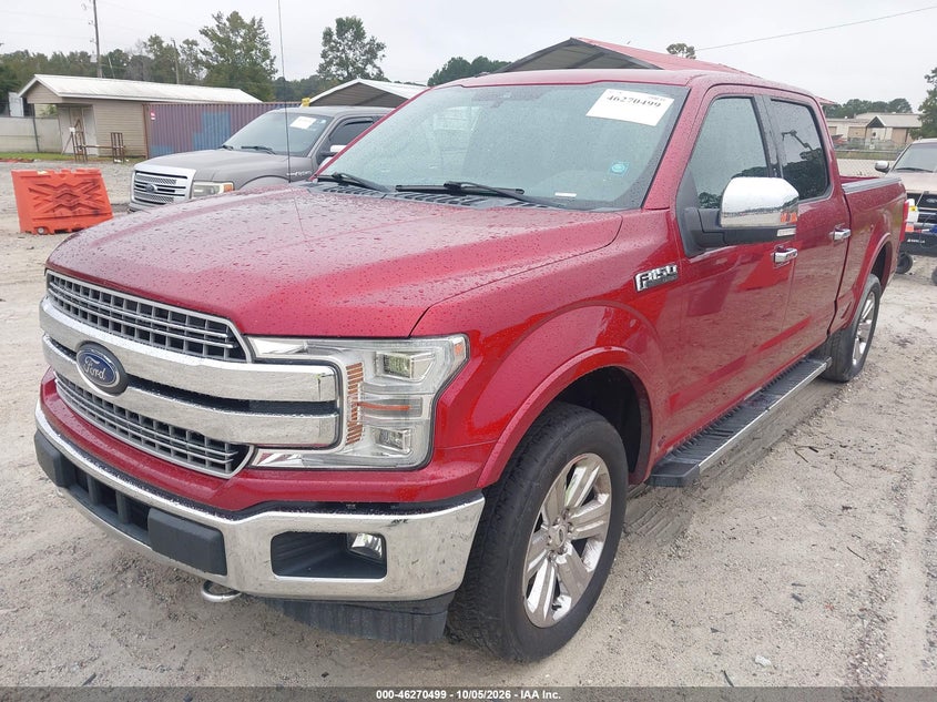 Vin: 1ftfw1eg7jkc31861, lot: 46770616, ford f-150 lariat 20182