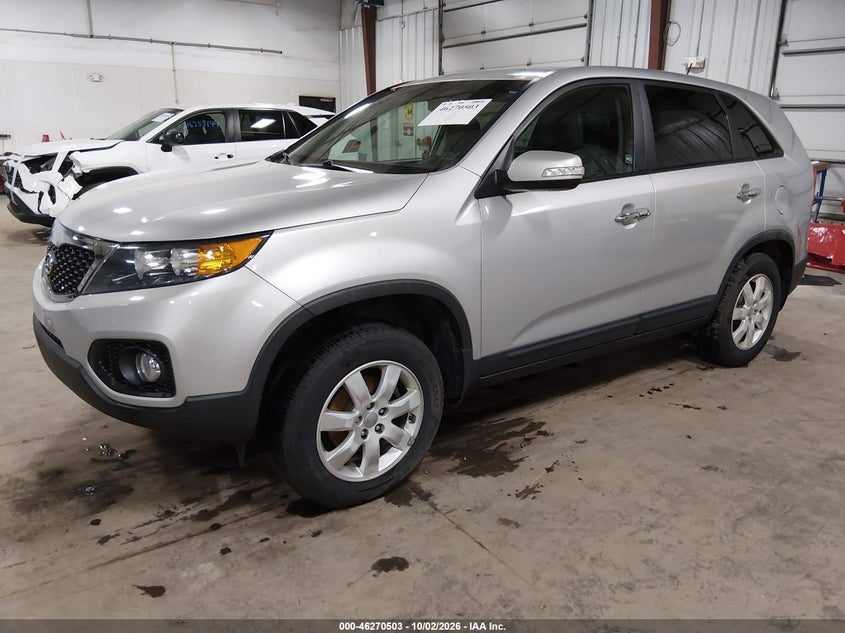Vin: 5xykt3a14dg413516, lot: 46770621, kia sorento lx 20132