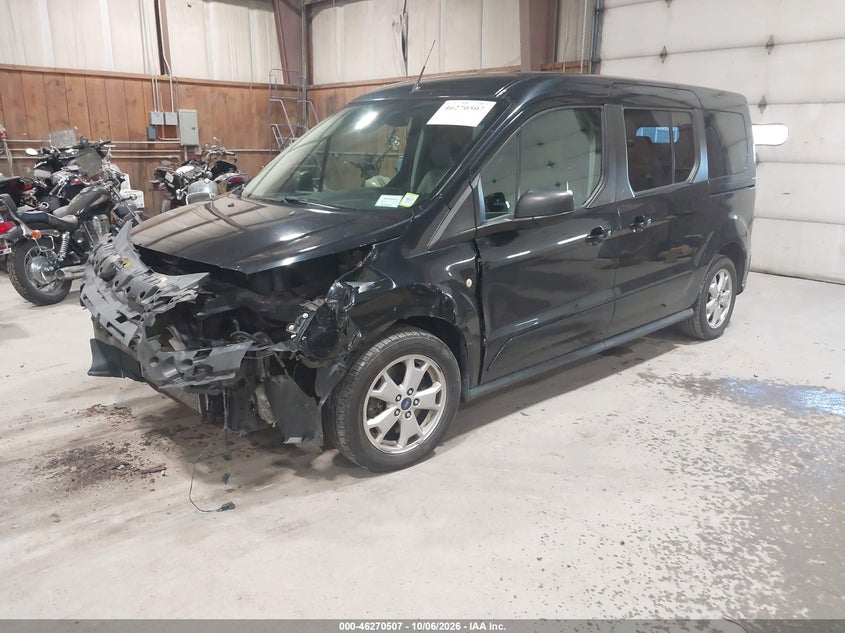 Vin: nm0ge9f78f1197055, lot: 46770624, ford transit connect xlt 20152