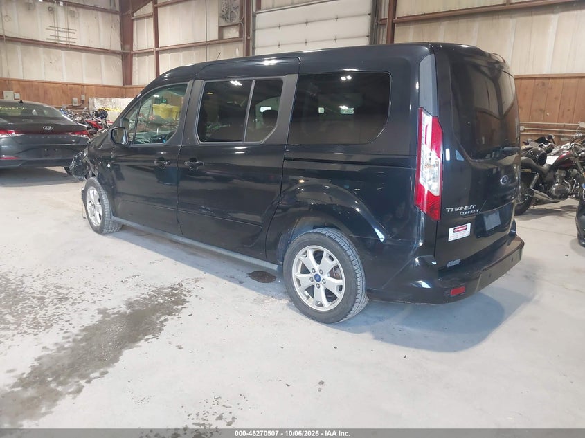 Vin: nm0ge9f78f1197055, lot: 46770624, ford transit connect xlt 20153
