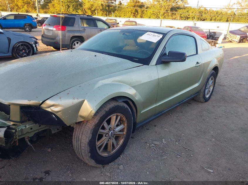 FORD MUSTANG 2006 VIN 1ZVFT80N665240769