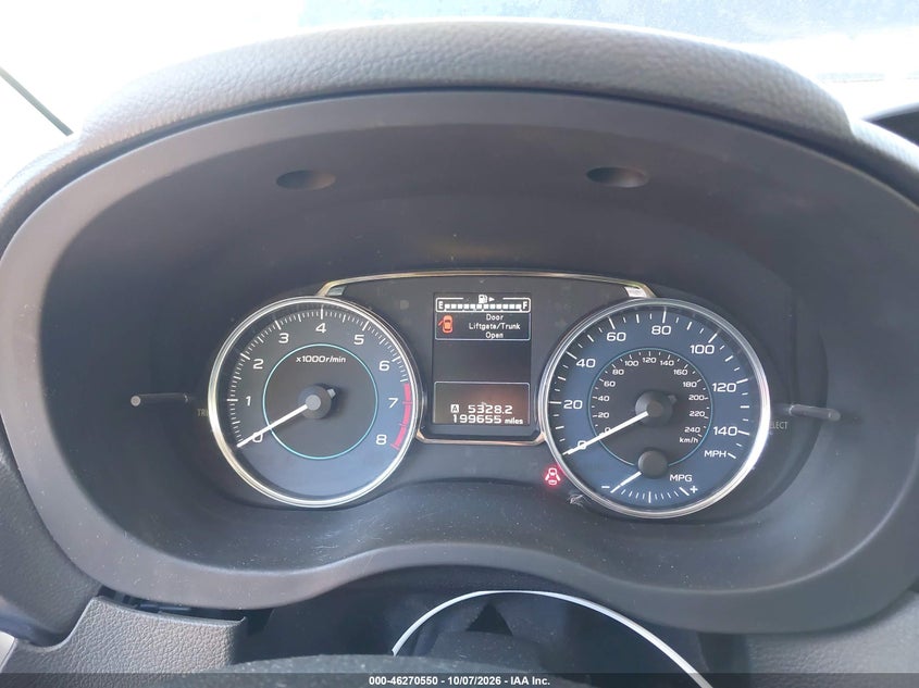 SUBARU IMPREZA 2015 VIN JF1GPAM63FH201440